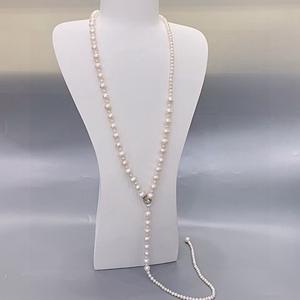 Collar de Perlas de Agua Dulce Naturales de 11-12 mm para Mujer, Cadena de Perlas con Luz Intensa, Cuentas Sueltas, Collar de Perlas Grandes - Product Image 2