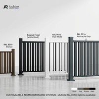 Clôture de jardin en alliage d'aluminium décorative, anti-rouille, directement de l'usine, panneaux de clôture en métal pour la conception paysagère extérieure, maison