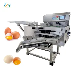 Time Saving Egg Breaker Machine / Separating Liquid Egg Machinery / Breaking Machine Chicken Egg