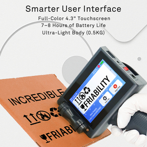 Industrial High Speed 600dpi 12.7mm TIJ Small Character Inkjet Printer for Box Carton Plastic <strong>Bottle</strong> <strong>Date</strong> <strong>Batch</strong> QR Code <strong>Coding</strong> - Product Image 3