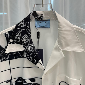 Nuovo arrivo estivo-<span class=keywords><strong>camicia</strong></span> da <span class=keywords><strong>uomo</strong></span> alla moda con stampa digitale a manica corta per la moda giovanile europea e americana - Product Image 2