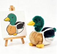Jouet en peluche canard en gros, animal en peluche canard, poupée en peluche, jouets en peluche canard
