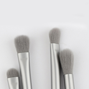 Gran oferta, juego <span class=keywords><strong>de</strong></span> <span class=keywords><strong>brochas</strong></span> <span class=keywords><strong>para</strong></span> sombra <span class=keywords><strong>de</strong></span> ojos <span class=keywords><strong>de</strong></span> pelo vegano <span class=keywords><strong>de</strong></span> 4 piezas con bolsa <span class=keywords><strong>de</strong></span> cuero, <span class=keywords><strong>brochas</strong></span> <span class=keywords><strong>de</strong></span> <span class=keywords><strong>maquillaje</strong></span> básicas <span class=keywords><strong>para</strong></span> corrector y afeitado, gran oferta - Product Image 5