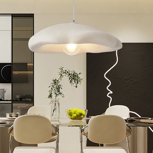 โคมไฟเพดานสไตล์วบิซาบิแบบมินิมอลทันสมัย ออกแบบเฉพาะสำหรับร้านอาหาร ร้านเสื้อผ้า โคมไฟระย้า - Product Image 4