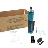 Meuleuse droite sans fil rechargeable 12V de type I, compacte et portative, pour la gravure, le polissage et la découpe