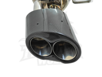 Tuyaux d'échappement en acier inoxydable 304 haute performance compatibles avec Audi 2017-2024 RS4 B9/RS5 F5 2.9T Catback (OEM/Vannes électroniques)