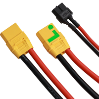 كابل توصيل مخصص من نوع XT90 وXT60 وXT30 ذكر إلى أنثى، أسلاك توصيل عالية التيار.