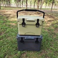 Glacière Rigide Portable Rotomoulée en Plastique LLDPE Personnalisable pour Extérieur, Écologique pour la Pêche, le Stockage Alimentaire et de Boissons