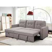 Canapé convertible modulable HOME en forme de L avec fonction de chargement pour salon et appartement – Vente en gros