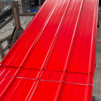 Hochwertiges verzinktes farb beschichtetes 32-Gauge-Welldachblech Langlebiges Dachziegel material