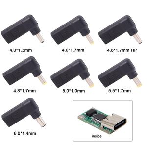 PD Trigger <b>Adapter</b> 4.0 4.8 5.5 6.0mm DC to <b>Type</b> <b>C</b> Converter Universal Charging Connector - Product Image 1