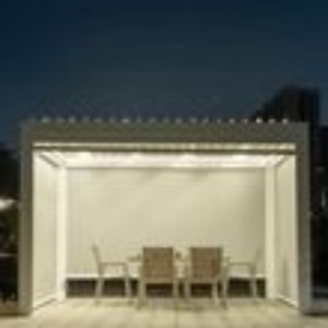 Tùy chỉnh ngoài trời Thuốc đuổi muỗi Windproof Con lăn màn trập điều khiển điện nhà máy bán hàng trực tiếp có thể thêm điều khiển thông minh - Product Image 3