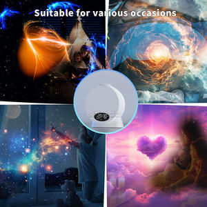 Proyector de Galaxia 13 en 1, Luz Nocturna RGB de <span class=keywords><strong>Estrellas</strong></span>, Música BT para Dormitorio, Control Remoto para Niños, Planetario, Proyector Espacial, Reloj Despertador - Product Image 5
