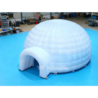 Dôme Gonflable de Luxe, Grande Tente Igloo Portable pour Événements et Expositions, Structure Très Demandée