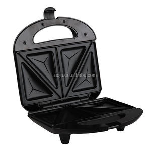 <span class=keywords><strong>Grille</strong></span>-gaufrier triangulaire multifonctionnel portable AOJA à 2 tranches, revêtement antiadhésif, contrôle <span class=keywords><strong>de</strong></span> la température <span class=keywords><strong>de</strong></span> cuisson à deux zones - Product Image 5