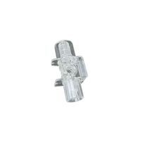 Adaptateur de voies respiratoires néonatales jetables vétérinaires compatible avec le capteur EtCO2 du capnographe Mainstream Capnostat5