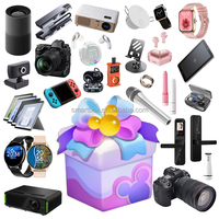 Boîtes mystère aléatoires, palettes d'électronique, surprises d'anniversaire, ballons, jouets pour adultes, jeu de jouets chanceux, boîte mystère