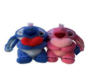 Peluche Lilo & Stitch 22 cm, super morbidi, animali di peluche per San Valentino, regalo unisex per bambini - Product Image 1