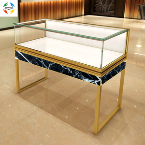 Personalizzato squisito gioiello in vetro armadietto Interior Design di lusso High-End espositore di gioielli in vetro per negozio di gioielli - Product Image 4