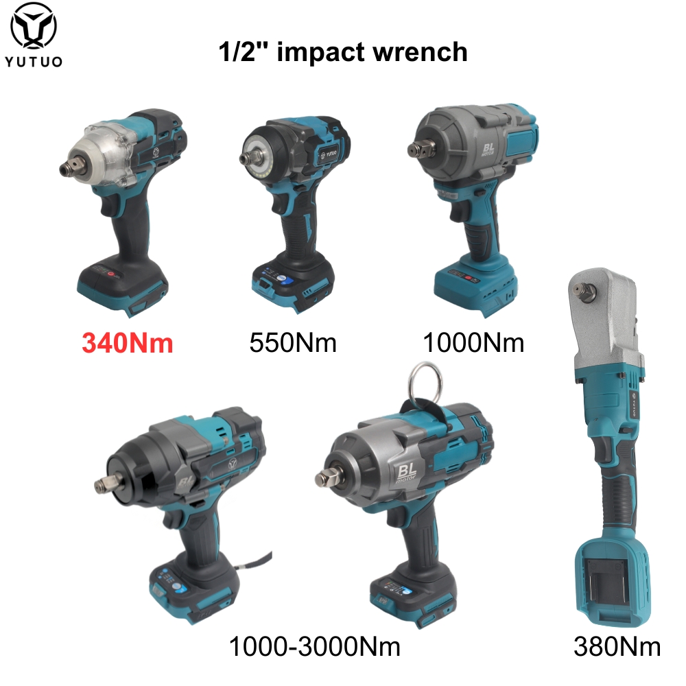 Llave de impacto de 1/2''