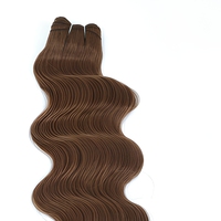 Extensions de cheveux synthétiques ondulés souples en fibre haute température pour mèches, tresses et queues de cheval, 26/30 pouces