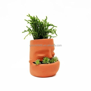 <span class=keywords><strong>Pot</strong></span> de jardinière en argile succulente, nouveau Design, support de jardinière pour <span class=keywords><strong>visage</strong></span> de jolie tribal, <span class=keywords><strong>pot</strong></span> de fleur, <span class=keywords><strong>pot</strong></span> en <span class=keywords><strong>terre</strong></span> <span class=keywords><strong>cuite</strong></span> artisanal, 2023 - Product Image 3