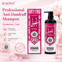 Shampooing parfumé antichute à l'acide hyaluronique du Moyen-Orient, emballage arabe, marque privée, vente en gros, fournisseur OEM
