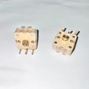 Brand New OriginalCBM-223P Double PVC Film Variable Capacitor 140P + 60P AM/FM radio - Product Image 2