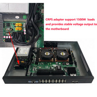 Appliance de sécurité pare-feu réseau d'entreprise 1U en rack, 4 ports 10G SFP+ et 16 ports 2.5G pour centre de données SD-WAN Edge