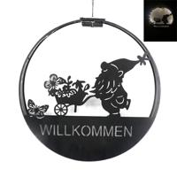 Lámpara Solar de Pared para Exteriores, Decorativa, Metálica, Colgante, Impermeable, LED, para Jardín, Patio, Valla, Porche