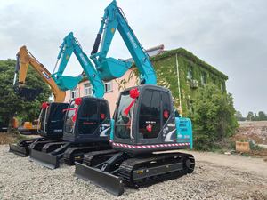 Mini excavadora usada fabricante para granja pequeña excavadora motor EPA 7,2 toneladas Kobelco75 excavadora sobre orugas 0,4 m ³ - Product Image 3