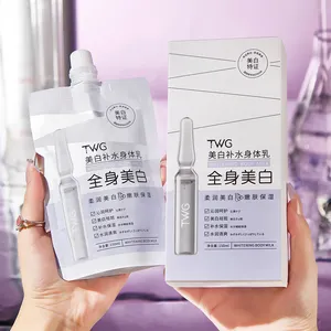 TWG Private Label crema sbiancante per il corpo macchia scura pelle naturale crema tonificante Niacinamide crema sbiancante per il corpo