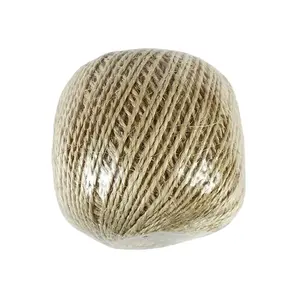 Grosir kemasan berkualitas baik tali Sisal 0.5mm sampai 3mm tali Sisal awet benang Twine Jute twine