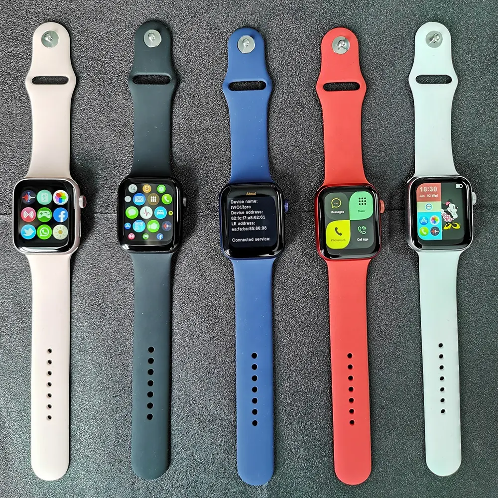 2021 חדש Smartwatch שעון 7 שיבוט אמיתי 1:1 HD 24-שעה לב קצב ניטור חכם עבור Appld שעון סדרה 7 Iwatch Appled