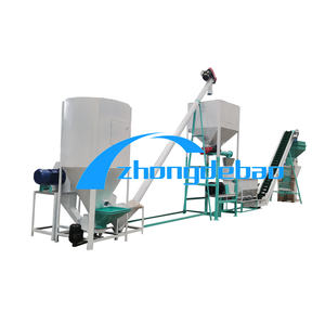 500kg/Charge Viehfutter-Produktions linie/Tierfutter-<span class=keywords><strong>Pellet</strong></span> presse/Hühnerfutter-Zerkleinerungs-und Mischmasch ine - Product Image 4