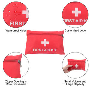 Venta caliente Mini Kits de emergencia para coche, Básicos al aire libre Essentials Survival Trauma Kit Bag, Pequeño Kit de medicina de viaje para el hogar - Product Image 4