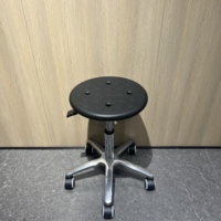 Fauteuils roulants en PU esthétiques, tabourets ronds pivotants réglables en hauteur pour bureau, usine, réception, salon de tatouage, rédaction de comptoir