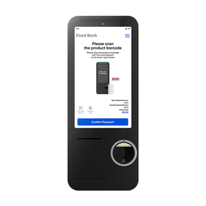 Kiosco de Autoservicio de 15.6 Pulgadas con Aleación de Aluminio Fundido a Presión, Compatible con SoftPOS y Android 15 para QSR - Product Image 3