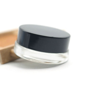Envases de Vidrio Grueso de Perfil Bajo de 7 ml <span class=keywords><strong>con</strong></span> Tapas Negras - Frascos para Concentrados, Bálsamo Labial, Cera, Cosméticos - Product Image 6
