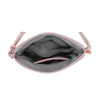 Mini sac seau pour femme Sac à main en cuir pour femme Bandoulière Sac à main à bandoulière Chaînes Tassel Rivet Décorations Fermeture à glissière ouverte