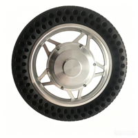 Moteur brushless haute puissance 12 pouces avec frein électromagnétique à coupure de courant et encodeur, à axe simple/double, pour vélo électrique, AMR, UGV, robot