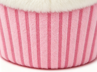 Llavero de Peluche Personalizado en Forma de Cupcake, Relleno Suave con Algodón PP, Tamaño y Color Personalizables para Fiestas y Regalos al por Mayor