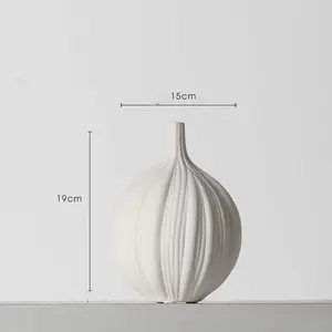 Fabrik preis Großhandel moderne nordische Tisch hochzeits dekoration Blumen keramik vasen für Haupt dekoration