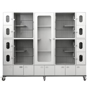 MDF kurulu XXL büyük 3 katlı yetiştiriciliği kedi kulübesi kafes Villa satılık hazır gemi - Product Image 6