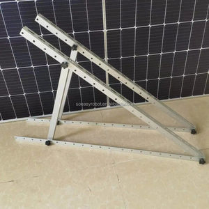 SOEASY Cadre de support de <span class=keywords><strong>panneau</strong></span> <span class=keywords><strong>solaire</strong></span> triangulaire pour toit plat en aluminium de haute qualité pour système de montage sur toit - Product Image 5