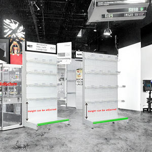 Estanterías de Góndola de Doble Cara Reforzadas Guichang para Supermercados, Estantes Metálicos Perforados con Recubrimiento de Polvo Epoxi, Montaje Rápido - Product Image 6