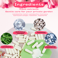 Probiotiques Vaginaux Biologiques en Poudre pour Femme – Capsules Intimes pour Resserrement, Détox et Nettoyage – Yoni Pops Blancs
