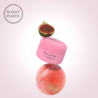 Tarro Redondo de Plástico para Crema, 10-400ml, Envase Cosmético para Crema de Ojos y Loción, Vacío, con Tapa de Rosca de Plástico, para Cuidado de la Piel