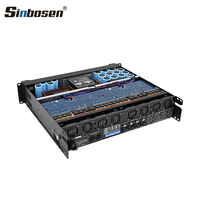 Amplificateur de puissance audio professionnel DS-10Q 4 canaux 1350W haute qualité 8Ω 2U