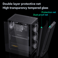 HOMME DE NEIGE Offres Spéciales Gaming Computer Cases Towers Classic Black ATX PC PC Case For Desktop